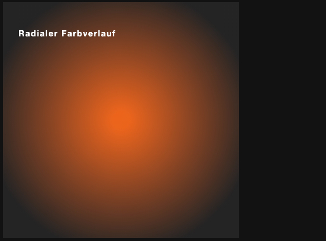 Radialer Verlauf